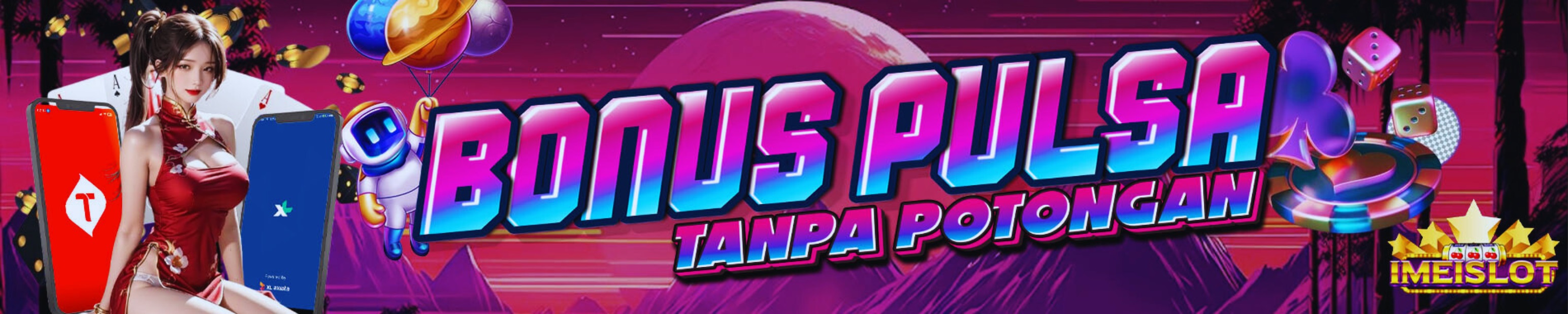 pulsa tanpa potongan imeislot